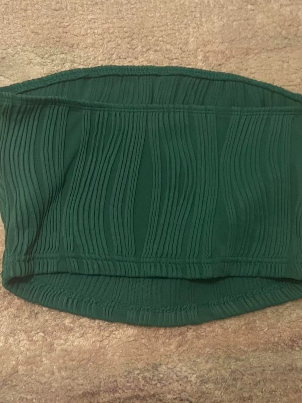 Women's Green Tube-top